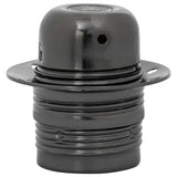 Vidaxl lamphouders 2 st glanzend zwart e27