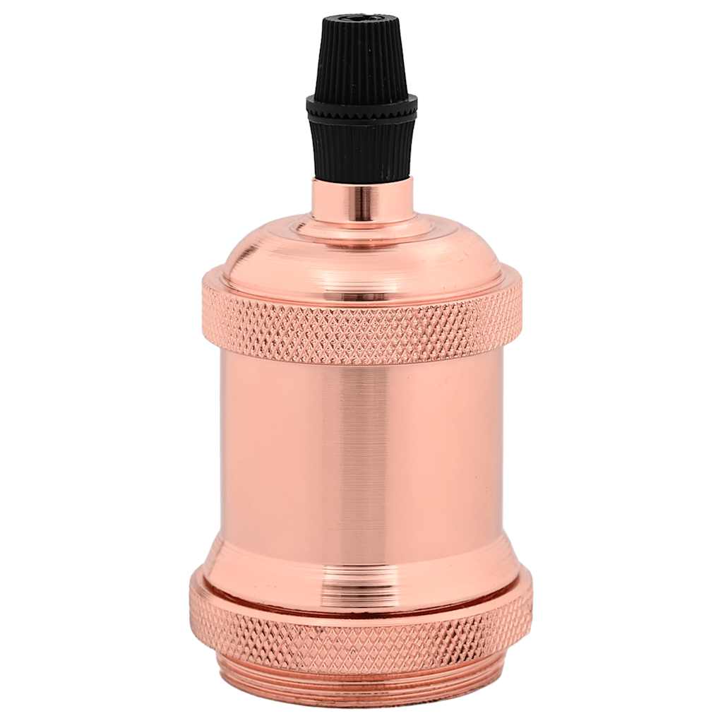Vidaxl lamphouders 2 st roségoud e27