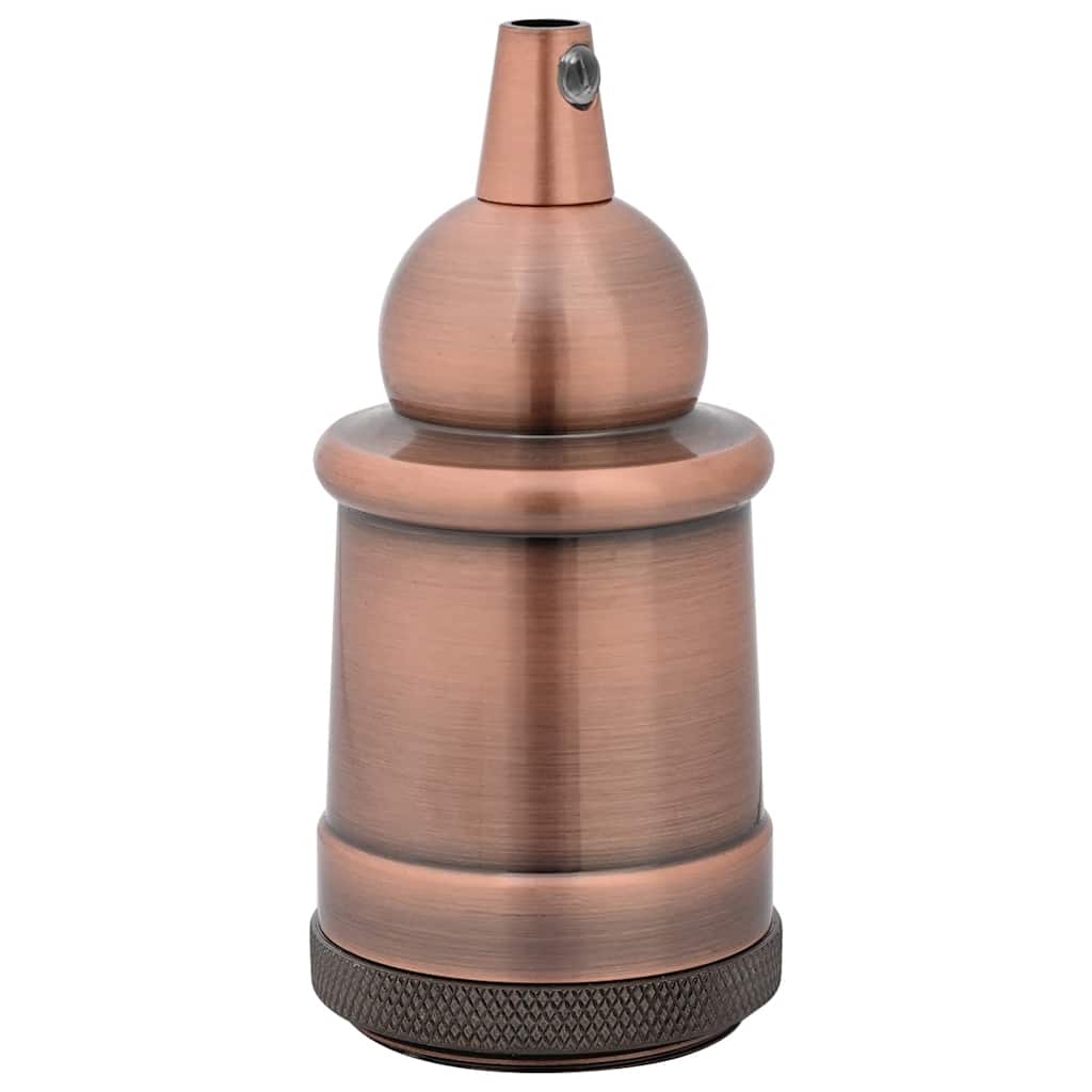 Vidaxl lamphouders 2 st rood brons e27