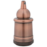 Vidaxl lamphouders 2 st rood brons e27