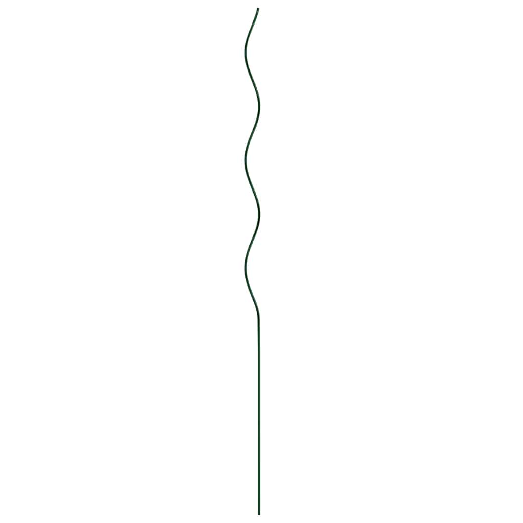 Vidaxl plantondersteuning 50 pcs groen 110 x 0.6 x 0.6 cm staal