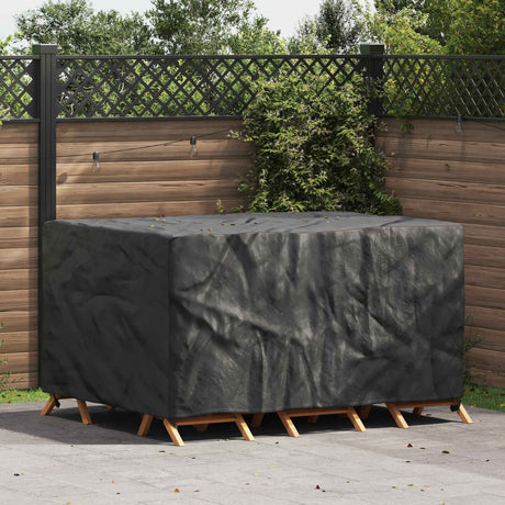 Vidaxl meubelhoes effen zwart 180 x 140 x 90 cm 210d