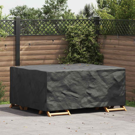 Vidaxl meubelhoes effen zwart 200 x 165 x 80 cm 420d