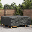 Vidaxl meubelhoes effen zwart 210 x 200 x 70 cm 420d
