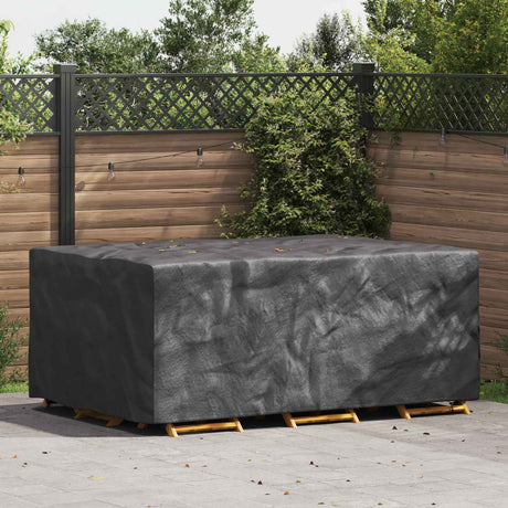Vidaxl meubelhoes effen zwart 230 x 165 x 80 cm 210d