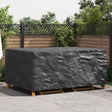 Vidaxl meubelhoes effen zwart 240 x 180 x 100 cm 210d