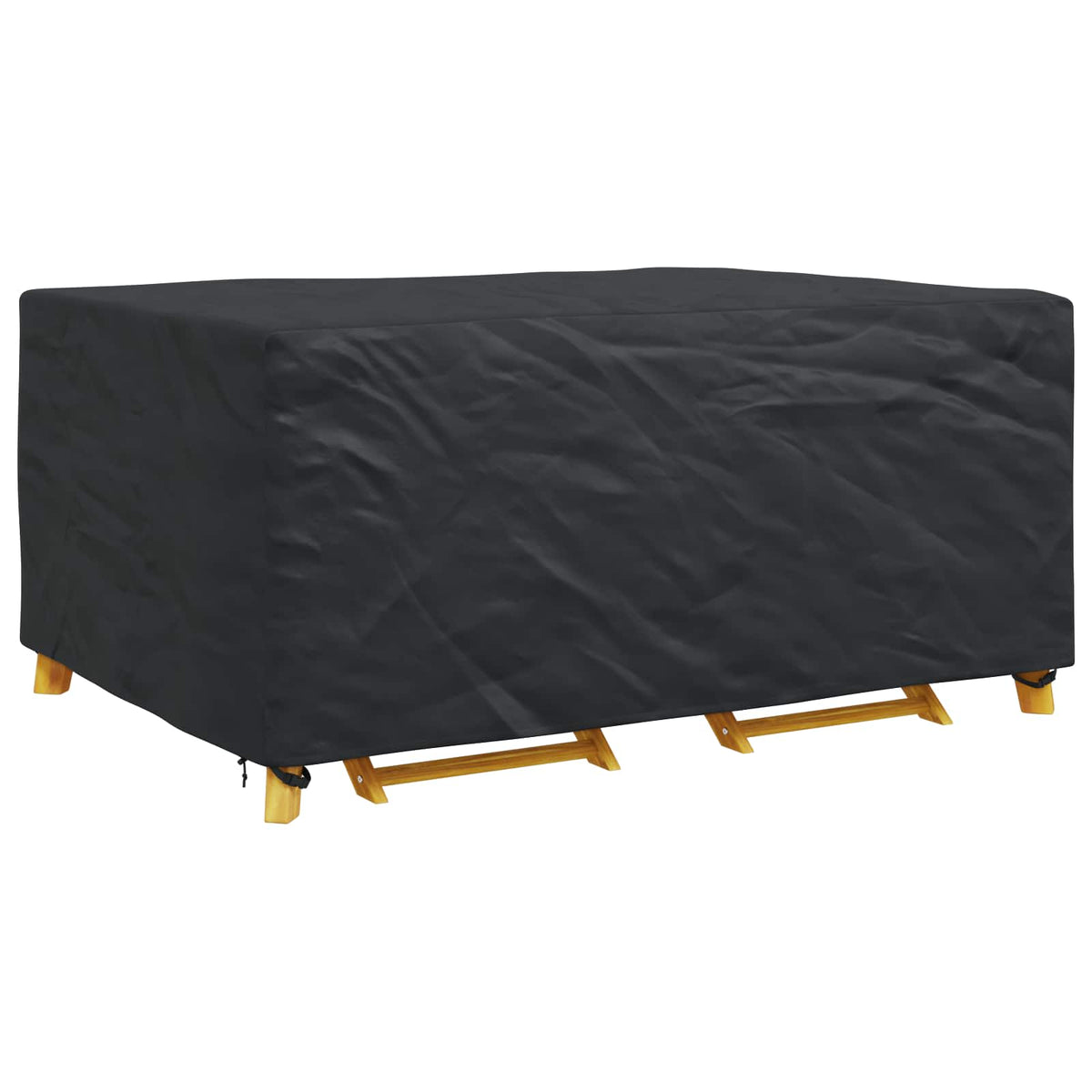Vidaxl meubelhoes effen zwart 240 x 180 x 100 cm 210d