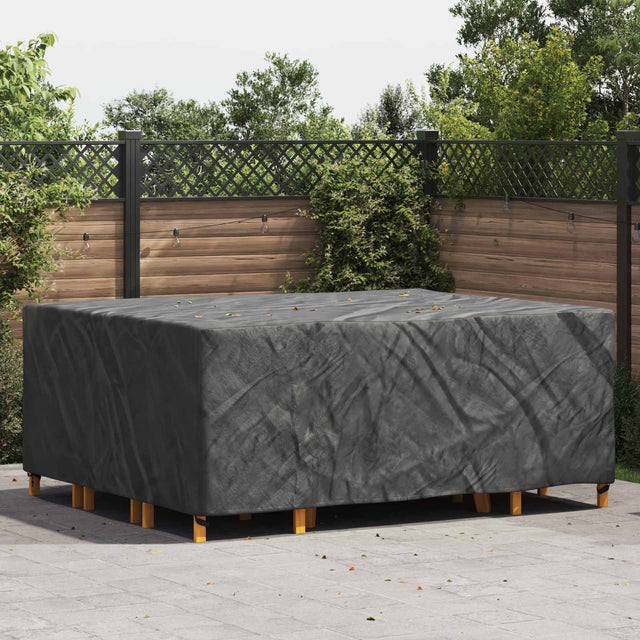 Vidaxl meubelhoes effen zwart 250 x 210 x 90 cm 210d