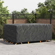 Vidaxl meubelhoes effen zwart 280 x 204 x 106 cm 420d
