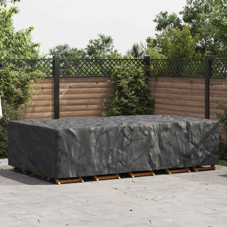 Vidaxl meubelhoes effen zwart 305 x 190 x 85 cm 420d