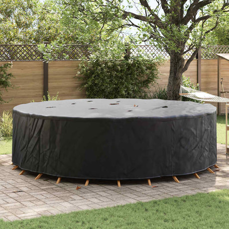 Vidaxl meubelhoes 320 x 320 x 105 cm 420d oxford stof rond waterdicht