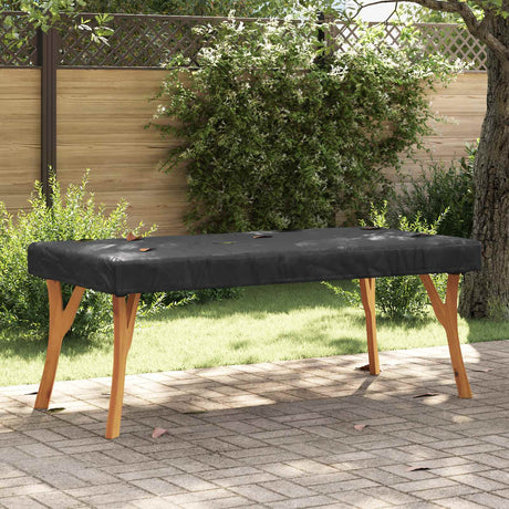 Vidaxl tafel dek 82 x 182 x 15 cm stof rechthoekig waterdicht zwart