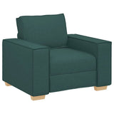 Vidaxl sofa stoel donkergroen 100x78x84 cm stof