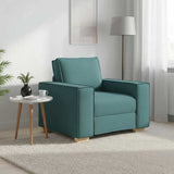 Vidaxl sofa stoel donkergroen 100x78x84 cm stof