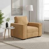 Vidaxl sofastoel bruin 100x78x84 cm fluweel