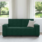 Vidaxl tweezitsbank 180x78x84 cm fluweel donkergroen