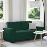 Vidaxl tweezitsbank 180x78x84 cm fluweel donkergroen