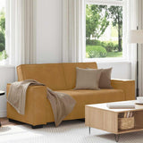 Vidaxl tweezitsbank 180x78x84 cm stof bruin