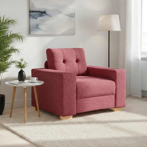 Vidaxl fauteuil wijnrood 100x78x80 cm stof