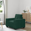Vidaxl sofastoel donkergroen 100x78x80 cm fluweel
