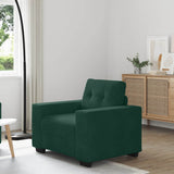 Vidaxl sofastoel donkergroen 100x78x80 cm fluweel