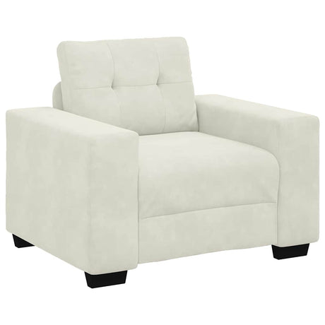 Vidaxl sofastoel crème 100x78x80 cm fluweel