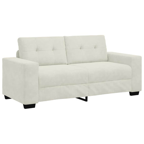 Vidaxl loveseat sofa crème 180x77x82 cm fluweel