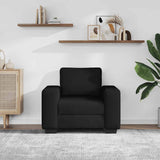 Vidaxl fauteuil 100x77x82 cm stof zwart