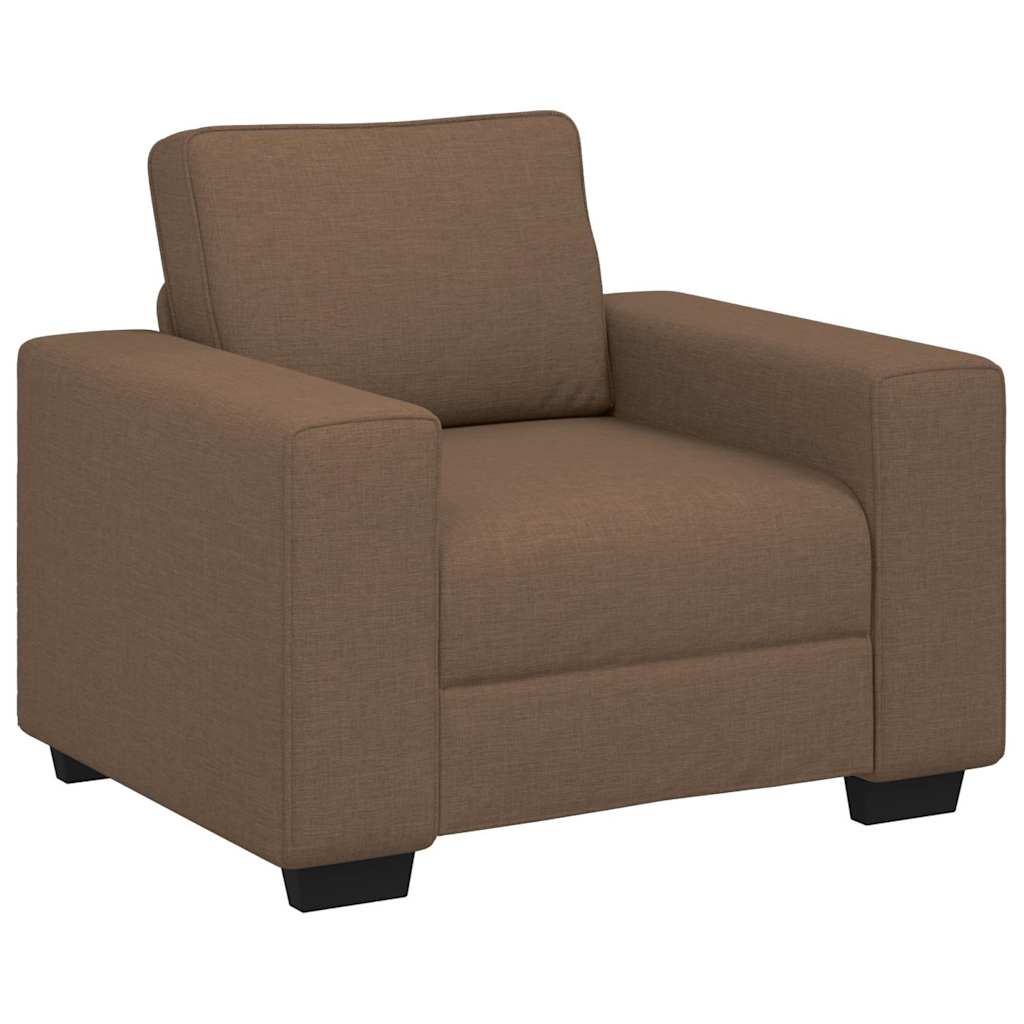 Vidaxl sofastoel bruin 100x77x82 cm stof