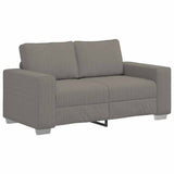 Vidaxl loveseat sofa lichtgrijs 160x77x82 cm corduroy stof
