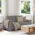 Vidaxl loveseat sofa lichtgrijs 160x77x82 cm corduroy stof