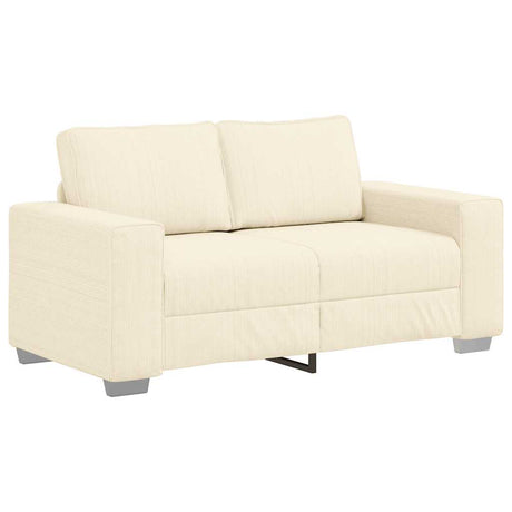 Vidaxl loveseat sofa crème 160x77x82 cm corduroy stof