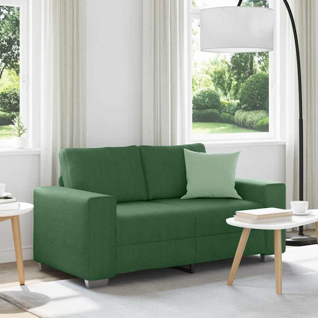 Vidaxl loveseat sofa donkergroen 160x77x82 cm corduroy stof