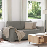 Vidaxl loveseat sofa lichtgrijs 180x77x82 cm corduroy stof