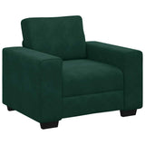 Vidaxl sofastoel donkergroen 100x77x82 cm fluweel
