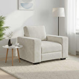 Vidaxl sofastoel crème 100x77x82 cm fluweel