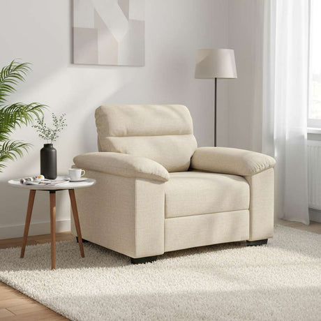 Vidaxl bankstoel 100x81x84 cm linnen