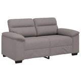 Vidaxl 2-zitsbank taupe 160x81x84 cm stof