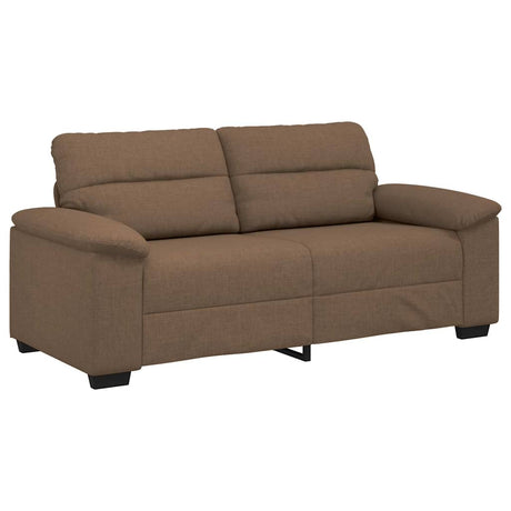 Vidaxl 2-zitsbank bruin 180x81x84 cm stof