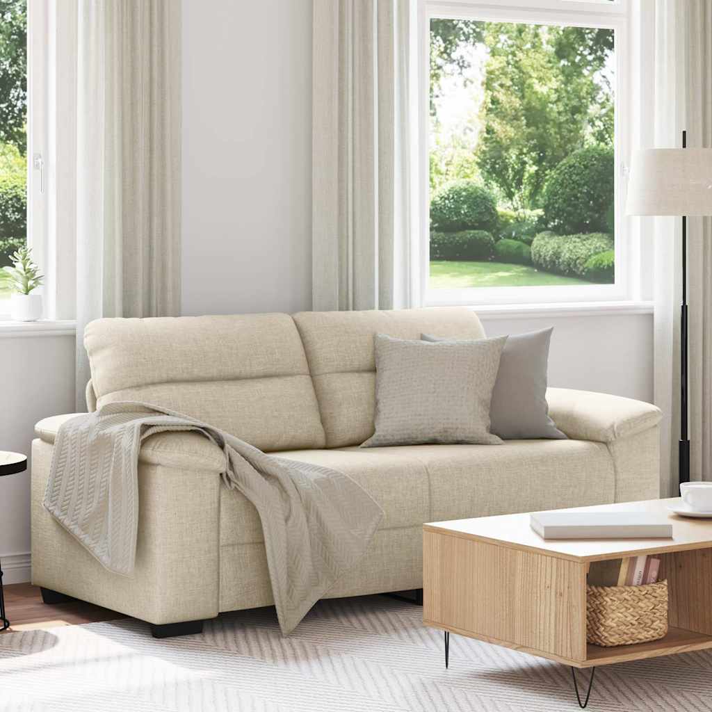 Vidaxl 2-zitsbank 180x81x84 cm linnen