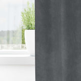 Vidaxl verduisterende gordijnen 2 pcs lichtgrijs 140 x 175 cm fluweel
