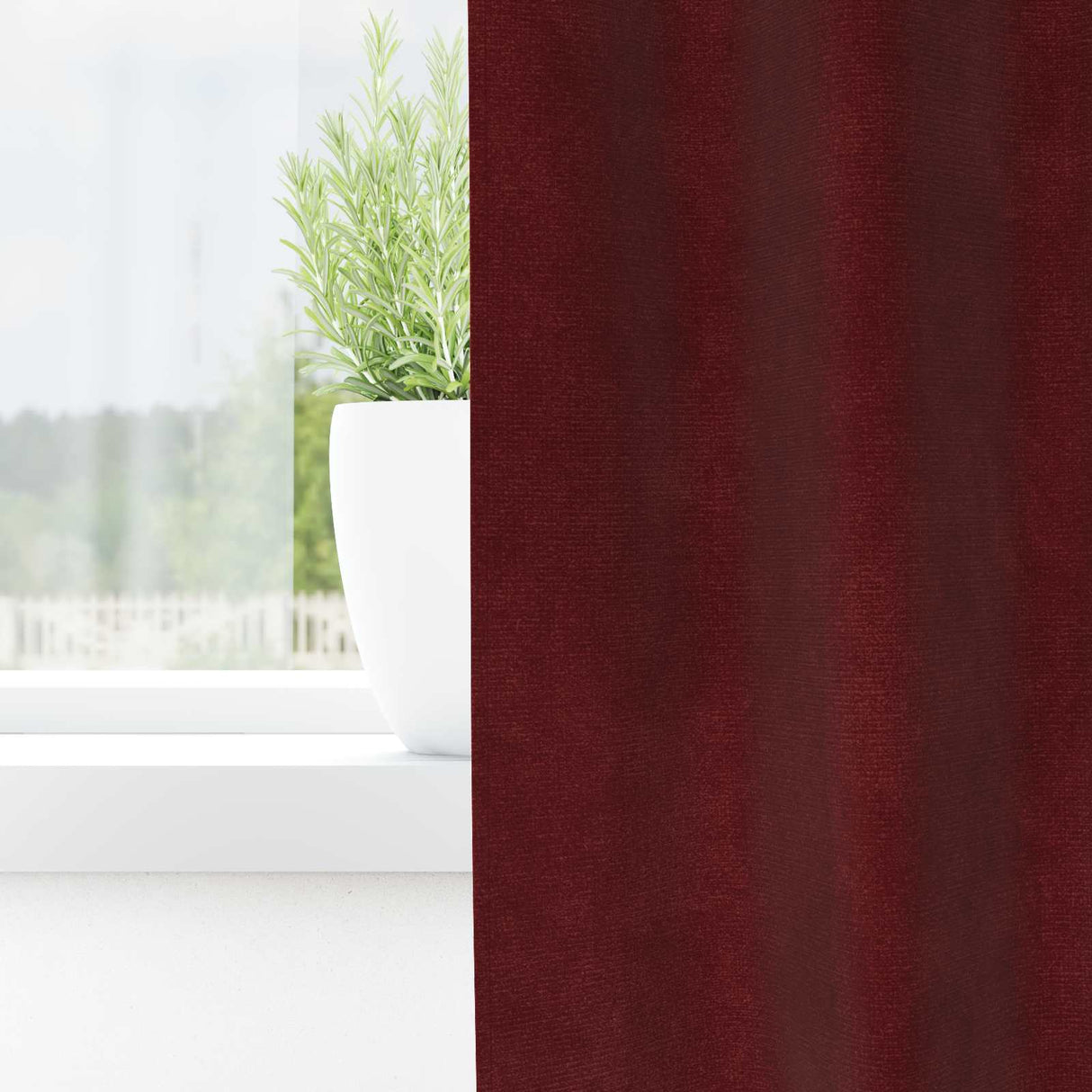 Vidaxl verduisterende gordijnen 2 pcs wijnrood 140 x 260 cm fluweel