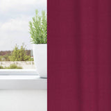 Vidaxl zwart-out gordijnen met ringen 2 pcs wijnrood 245 x 140 cm
