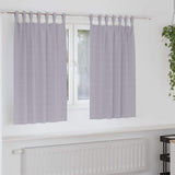 Vidaxl zwart-out gordijnen met ringen 2 pcs metaalgrijs 140 x 140 cm