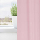 Vidaxl zwart-out gordijnen met ringen 2 pcs babyroze 175 x 140 cm