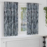 Vidaxl velvet gordijnen 2 pcs zilvergrijs 175 x 140 cm fluweel