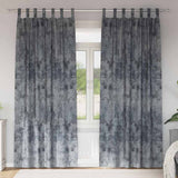 Vidaxl velvet gordijnen 2 pcs zilvergrijs 260 x 140 cm fluweel