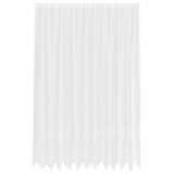 Vidaxl kantgordijn met gordijnen bloemen wit 260 x 300 cm polyester