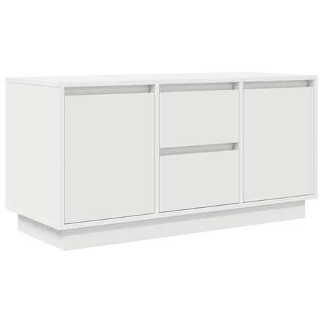 Vidaxl tv-meubel met led-verlichting 100x41x50 cm wit