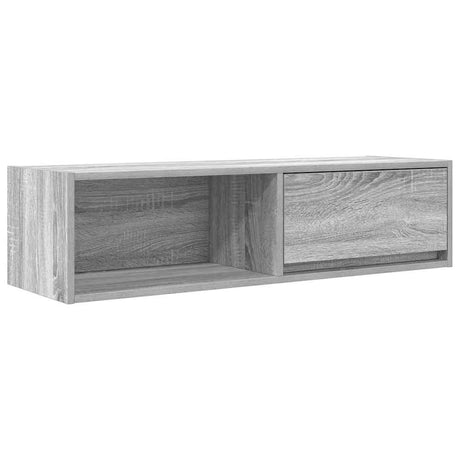 Vidaxl tv-meubel 100x31x25,5 cm spaanplaat grijs sonoma